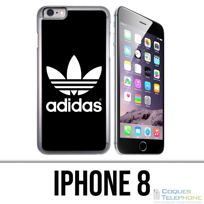 Custodia per iPhone 8 - Adidas Classic Nero