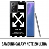 Custodia per Samsung Galaxy Note 20 Ultra - Bianco sporco nero