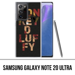 Coque Samsung Galaxy Note 20 Ultra - One Piece Monkey D Luffy