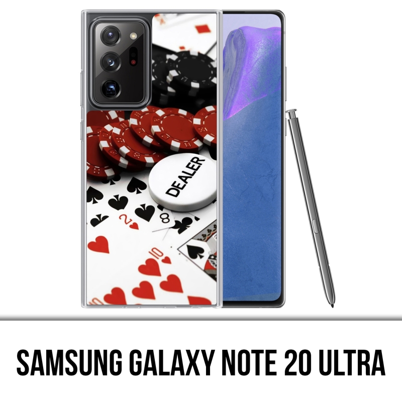 Coque Samsung Galaxy Note 20 Ultra - Poker Dealer