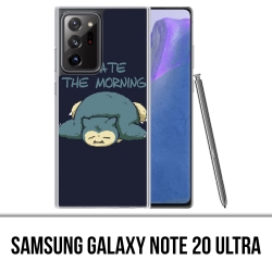 Samsung Galaxy Note 20 Ultra Case - Pokémon Snorlax Hate Morning