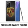 Funda Samsung Galaxy Note 20 Ultra - Porsche Logo Carbon