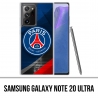 Coque Samsung Galaxy Note 20 Ultra - Psg Logo Metal Chrome