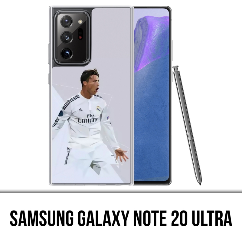 Funda Samsung Galaxy Note 20 Ultra - Ronaldo Lowpoly