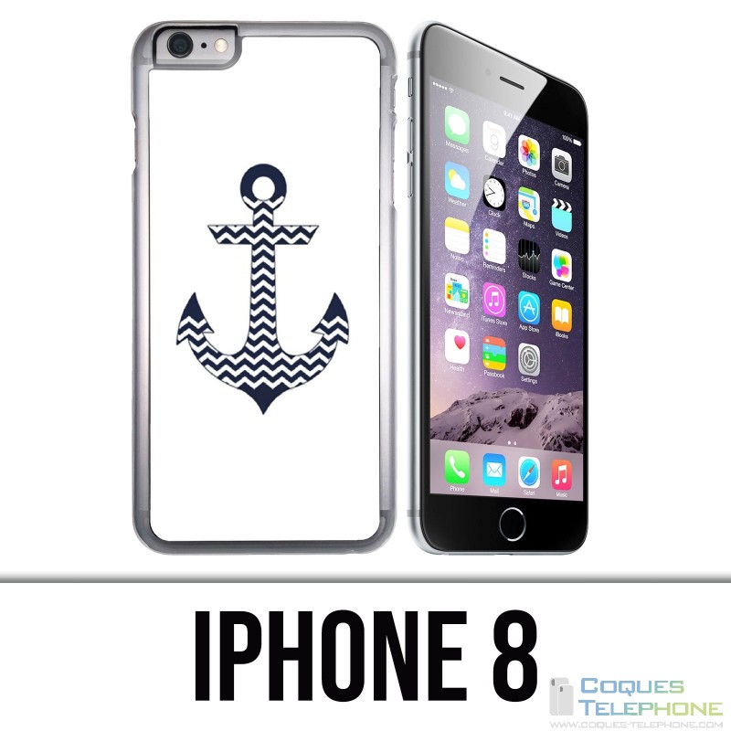 Custodia per iPhone 8 - Ancora marina 2