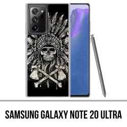 Samsung Galaxy Note 20 Ultra Case - Schädelkopf Federn