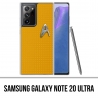 Coque Samsung Galaxy Note 20 Ultra - Star Trek Jaune