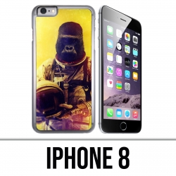 Custodia per iPhone 8 - Animal Astronaut Monkey