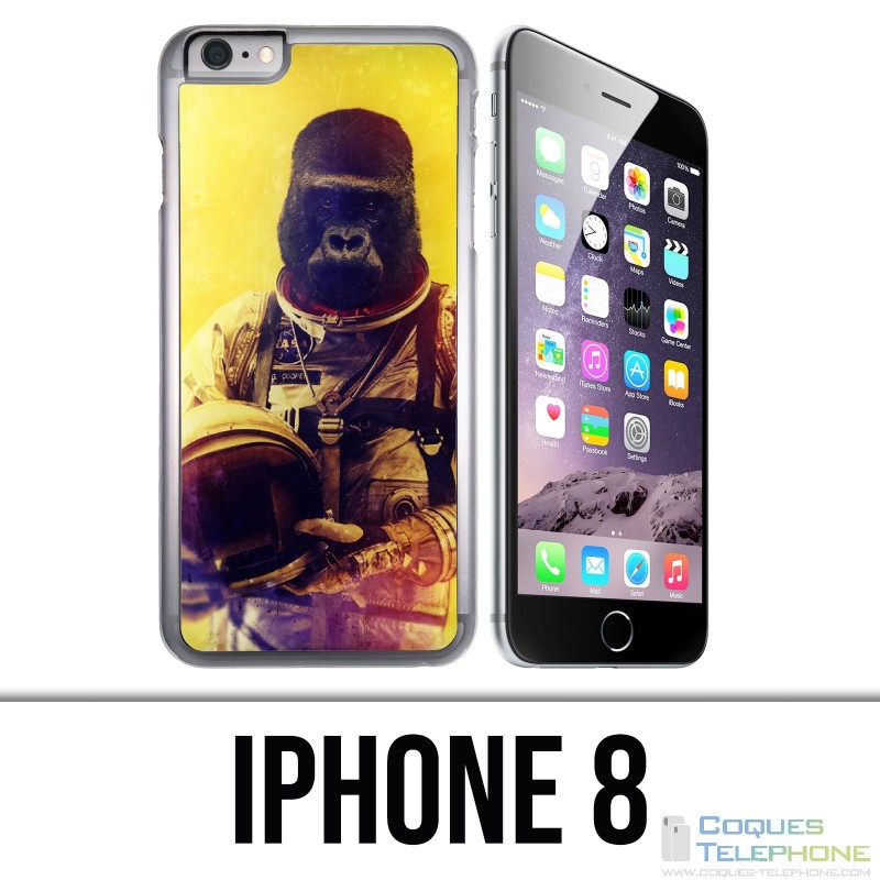 Custodia per iPhone 8 - Animal Astronaut Monkey
