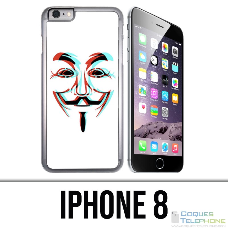 Coque iPhone 8 - Anonymous