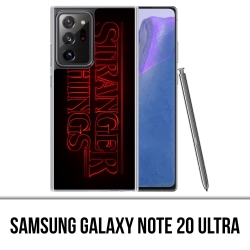 Samsung Galaxy Note 20 Ultra case - Stranger Things Logo