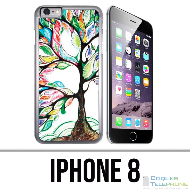 IPhone 8 Case - Multicolor Tree