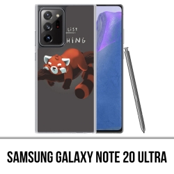 Coque Samsung Galaxy Note 20 Ultra - To Do List Panda Roux