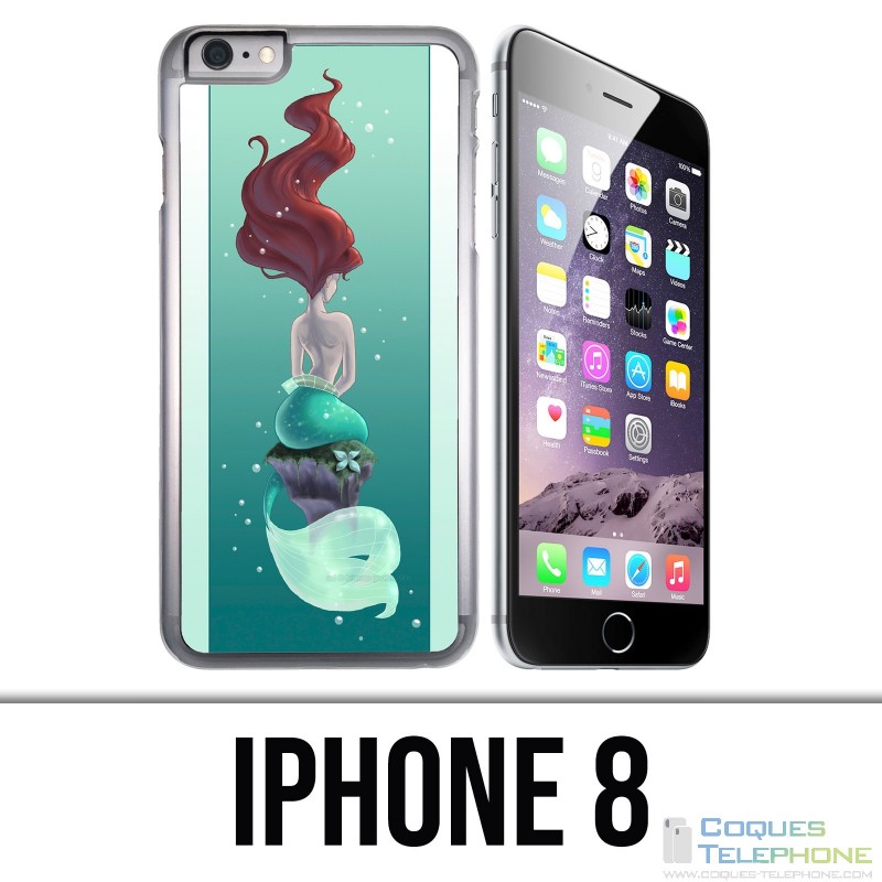 Coque iPhone 8 - Ariel La Petite Sirène