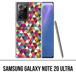 Samsung Galaxy Note 20 Ultra Case - Mehrfarbiges Dreieck