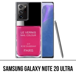 Coque Samsung Galaxy Note 20 Ultra - Vernis Paris Rose