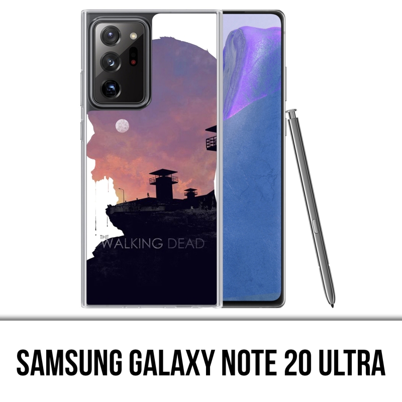 Coque Samsung Galaxy Note 20 Ultra - Walking Dead Ombre Zombies