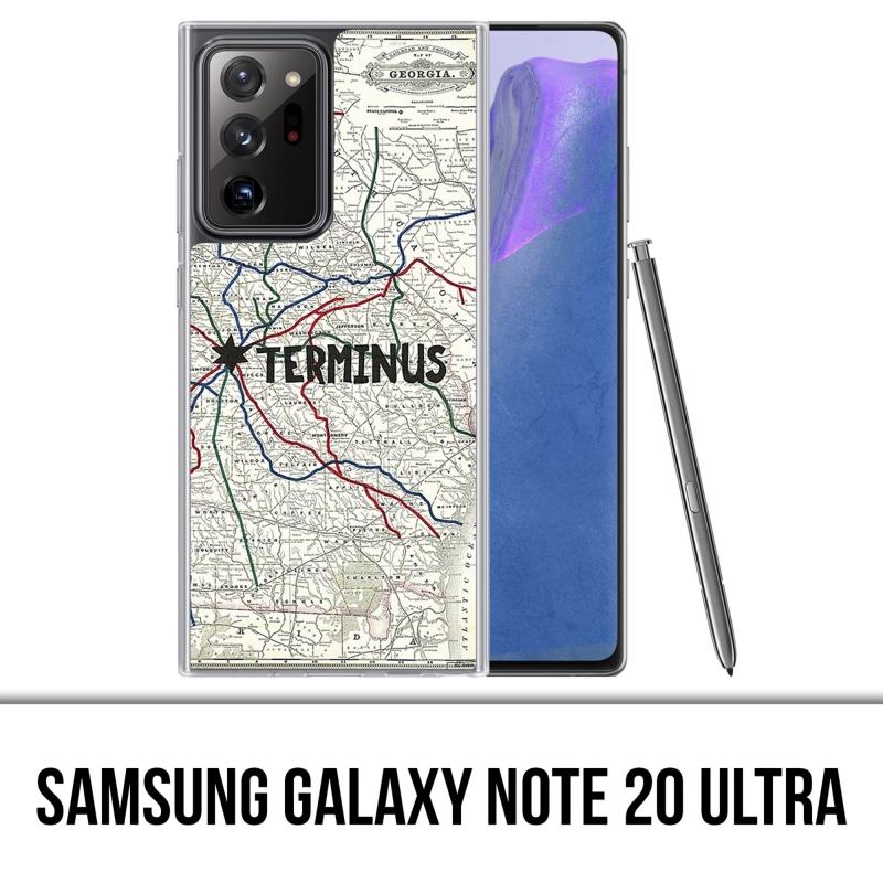 Custodie e protezioni Samsung Galaxy Note 20 Ultra - Walking Dead Terminus