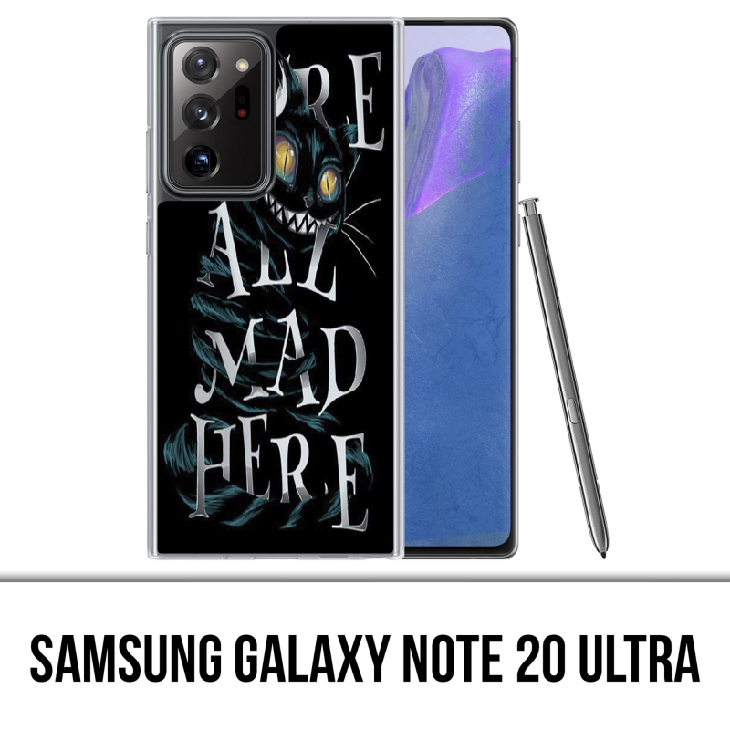 Samsung Galaxy Note 20 Ultra Case - Waren alle hier verrückt Alice im Wunderland