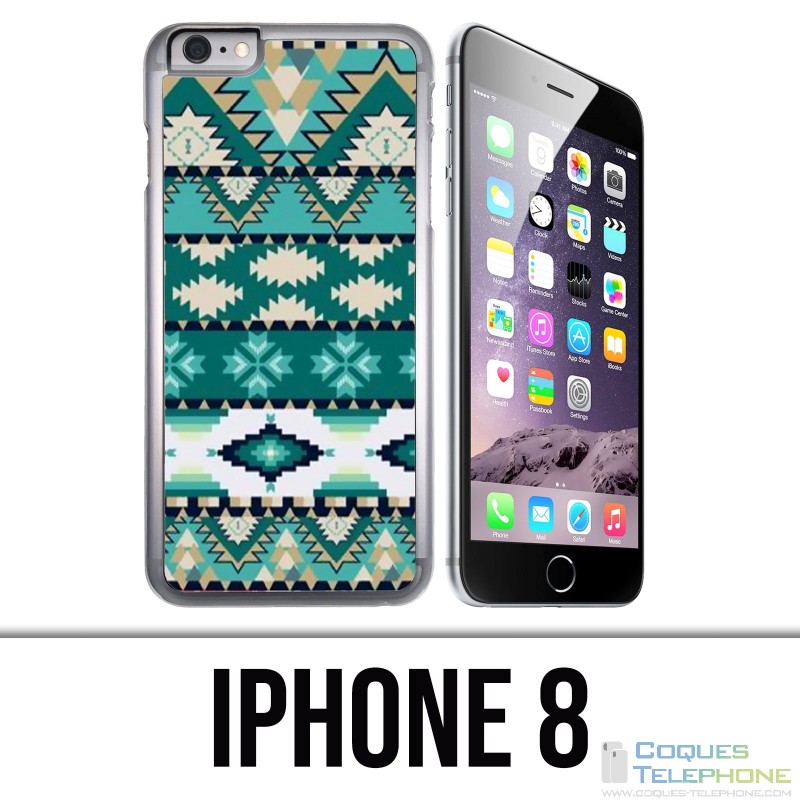 Funda iPhone 8 - Verde Azteca