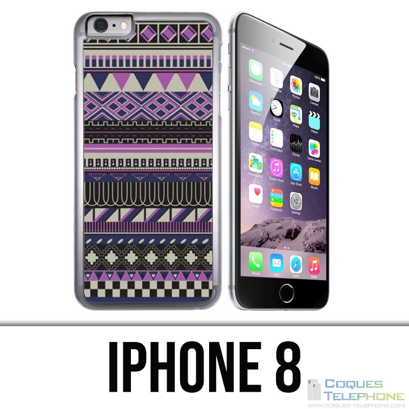 IPhone 8 Case - Azteque Purple