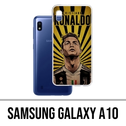 Custodia per Samsung Galaxy A10 - Poster Ronaldo Juventus