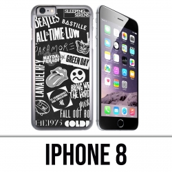 Custodia per iPhone 8 - Distintivo rock