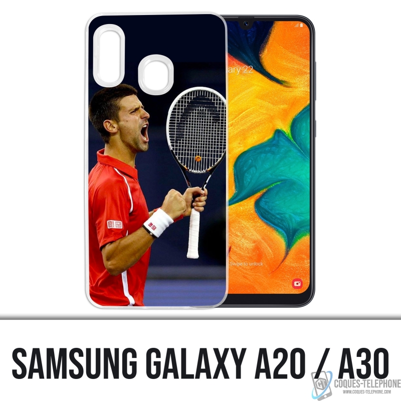 Custodia per Samsung Galaxy A20 - Novak Djokovic