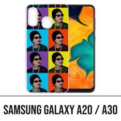 Samsung Galaxy A20 case - Oum Kalthoum Colors