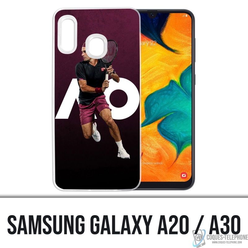 Samsung Galaxy A20 Case - Roger Federer