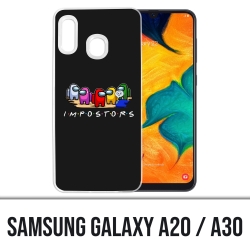 Samsung Galaxy A20 case - Among Us Impostors Friends