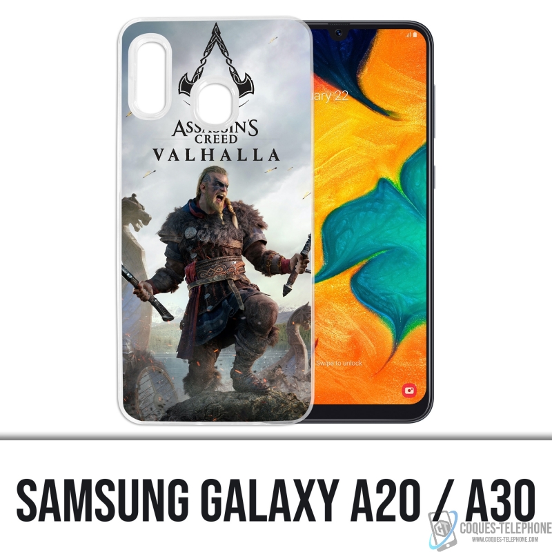 Custodia per Samsung Galaxy A20 - Assassins Creed Valhalla