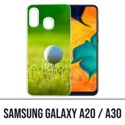 Custodia per Samsung Galaxy A20 - Pallina da golf