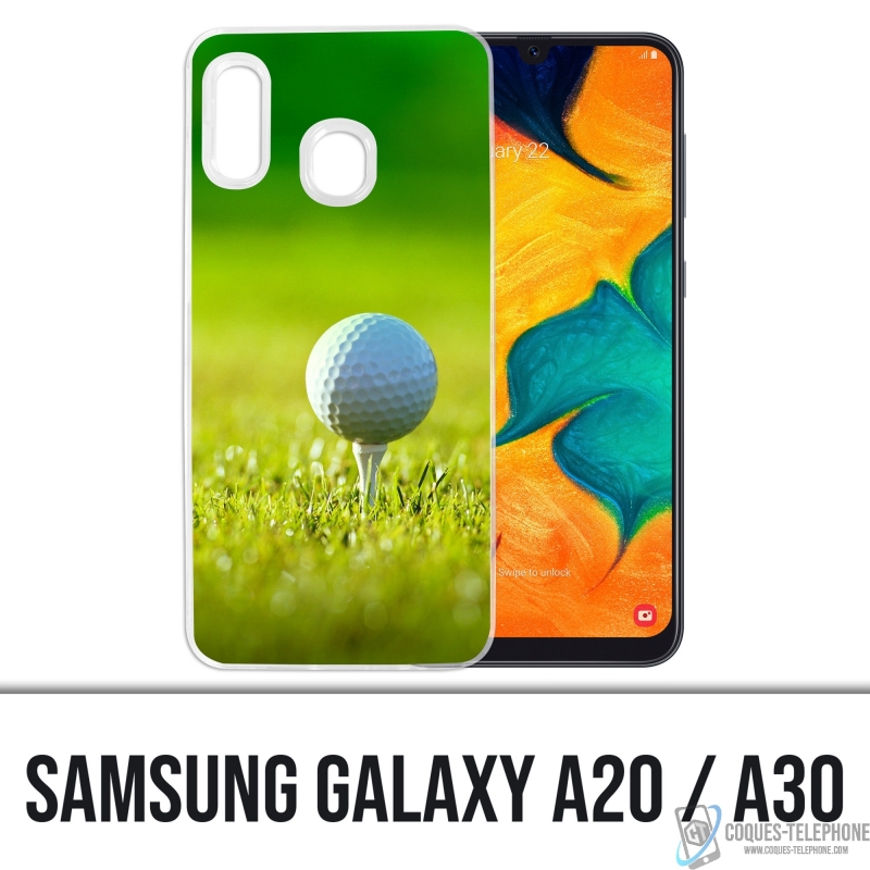 Coque Samsung Galaxy A20 - Balle Golf