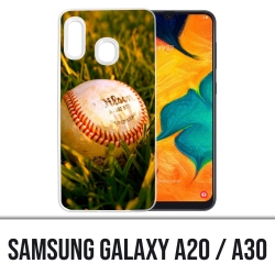 Samsung Galaxy A20 Case - Baseball