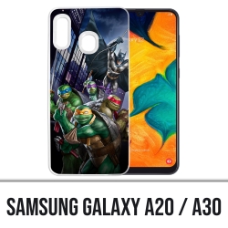 Samsung Galaxy A20 case - Batman Vs Teenage Mutant Ninja Turtles