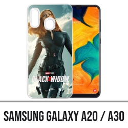 Coque Samsung Galaxy A20 - Black Widow Movie
