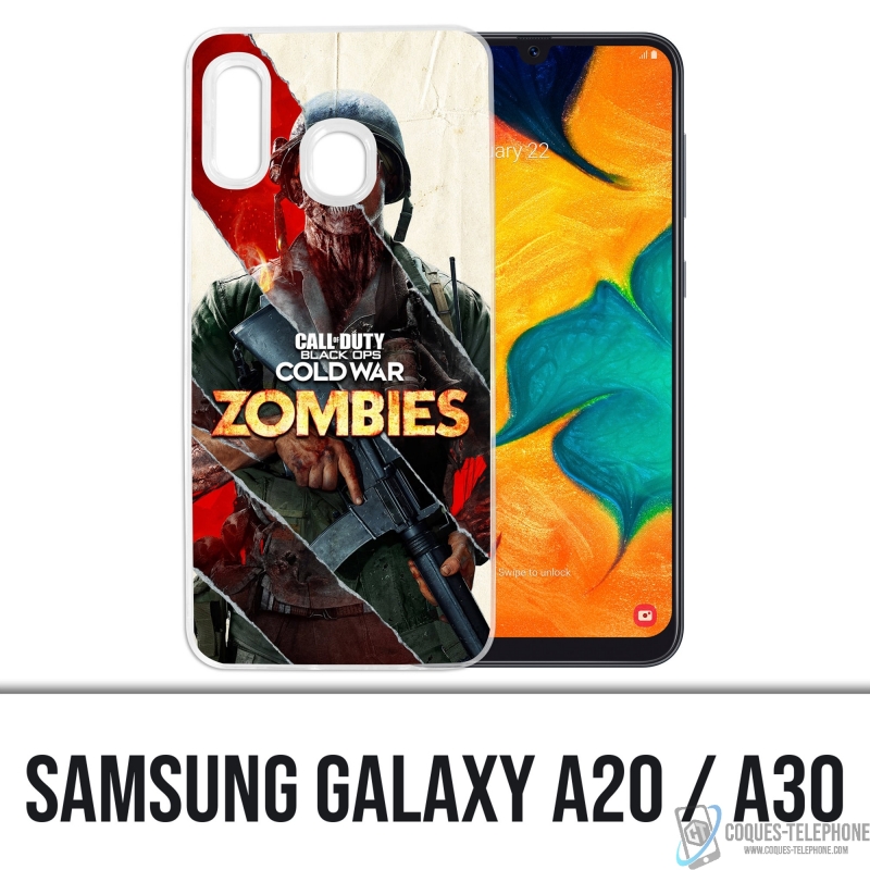 Coque Samsung Galaxy A20 - Call Of Duty Cold War Zombies