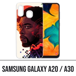 Coque Samsung Galaxy A20 - Chadwick Black Panther