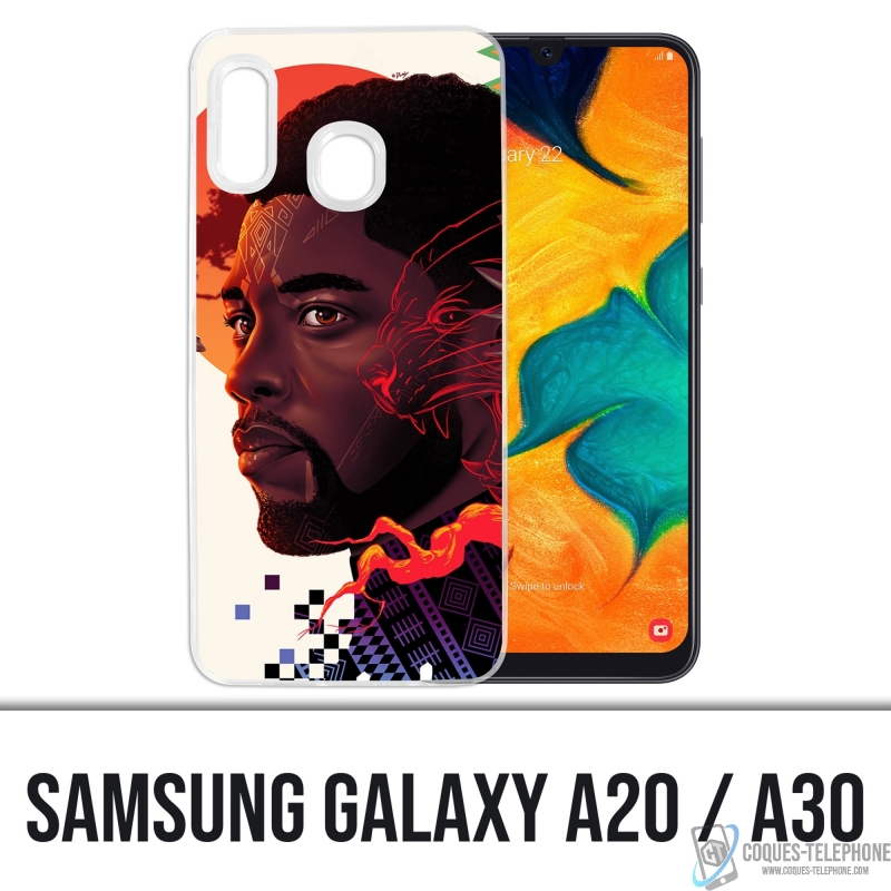 Custodia per Samsung Galaxy A20 - Chadwick Black Panther