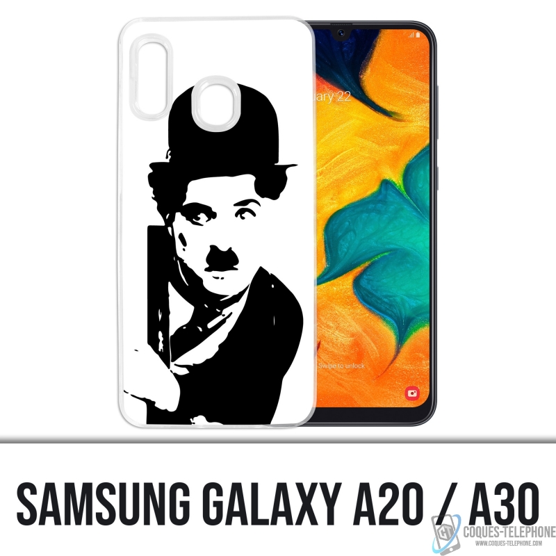 Coque Samsung Galaxy A20 - Charlie Chaplin
