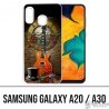 Coque Samsung Galaxy A20 - Guns N Roses Guitare