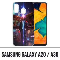 Samsung Galaxy A20 Case - John Wick X Cyberpunk