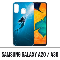 Coque Samsung Galaxy A20 - La Petite Sirène Océan