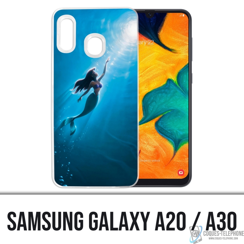 Coque Samsung Galaxy A20 - La Petite Sirène Océan