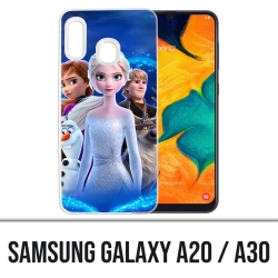 Funda Samsung Galaxy A20 - Personajes de Frozen 2
