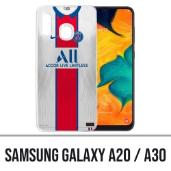 Custodia per Samsung Galaxy A20 - Maglia PSG 2021