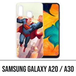 Funda Samsung Galaxy A20 - Superman Man Of Tomorrow