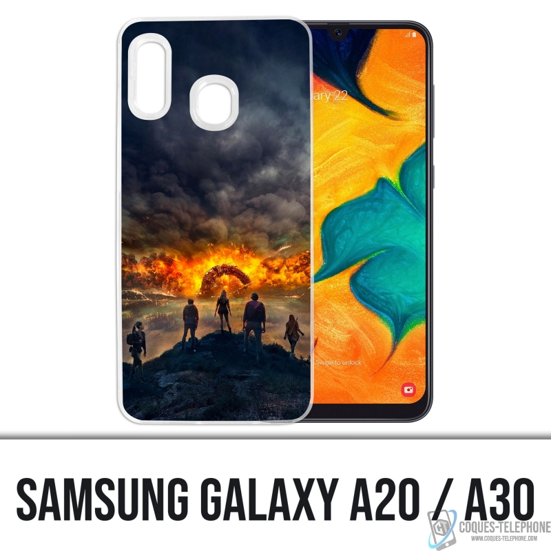 Samsung Galaxy A20 case - The 100 Fire