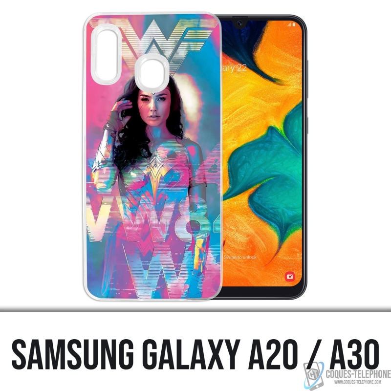 Custodia per Samsung Galaxy A20 - Wonder Woman WW84